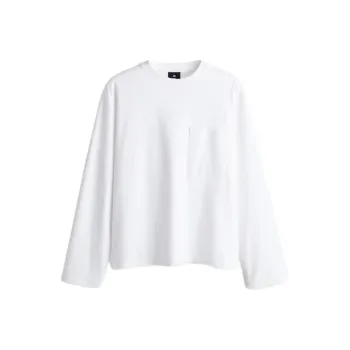 H&M T Shirts Men White