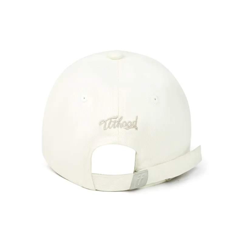 Guuka 100% Cotton Baseball Caps Unisex Ecru-2