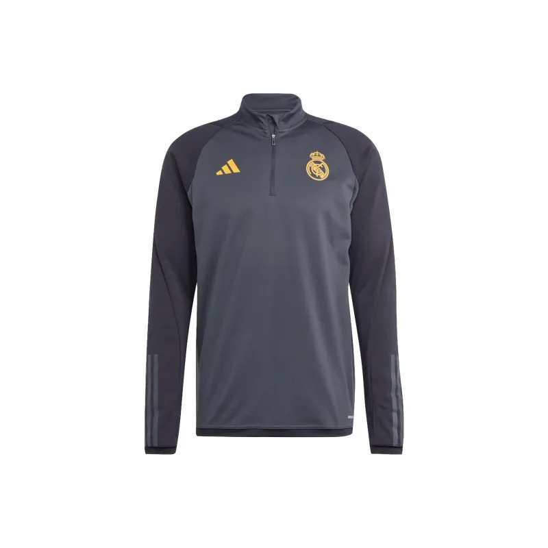 Adidas Real Madrid Real Madrid Tiro 23 Top Sweatshirt Men's Carbon Black-0
