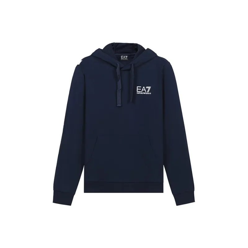EMPORIO ARMANI EA7 Sweatshirts Men Navy-0