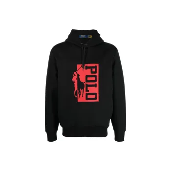 Polo Ralph Lauren Logo print Cotton blend Hoodie