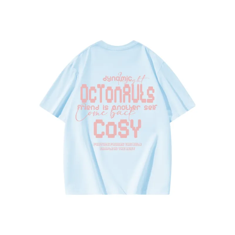 Small Columns Under The Sea T-Shirt Unisex White-12