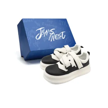JEANSWEST Panda White Shoes Anti-Slip And Wear-Resistant Height Increasing Low-Top Skateboard Shoes Women's