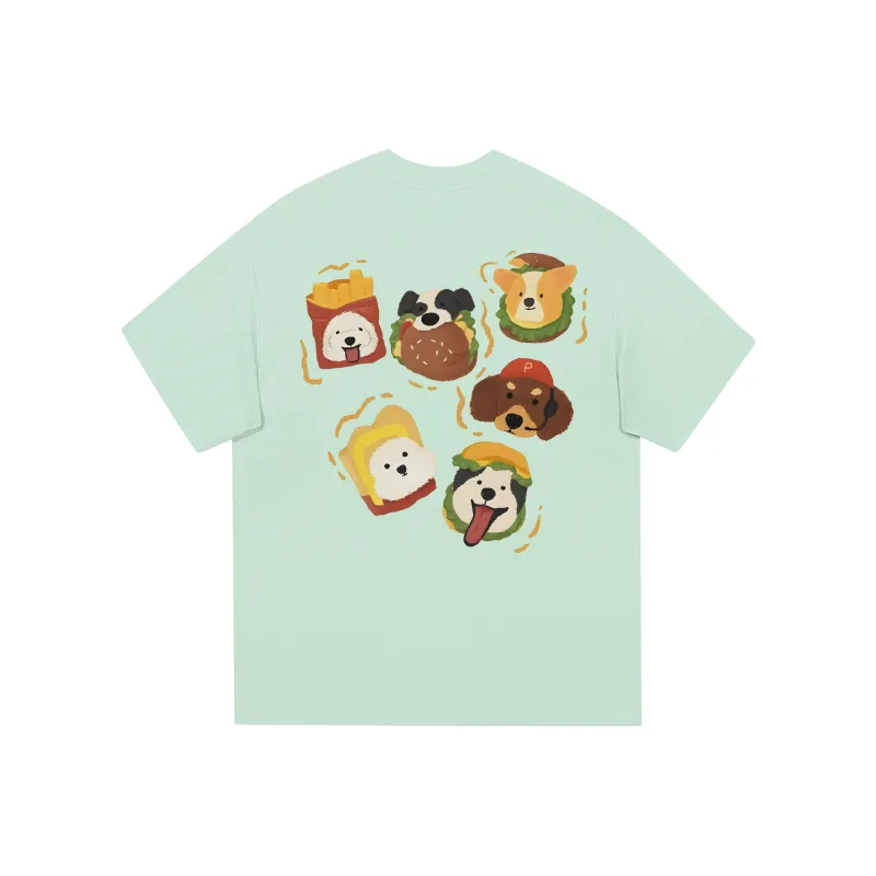 Pirkadat Short Sleeved T Shirts For Summer Unisex-11