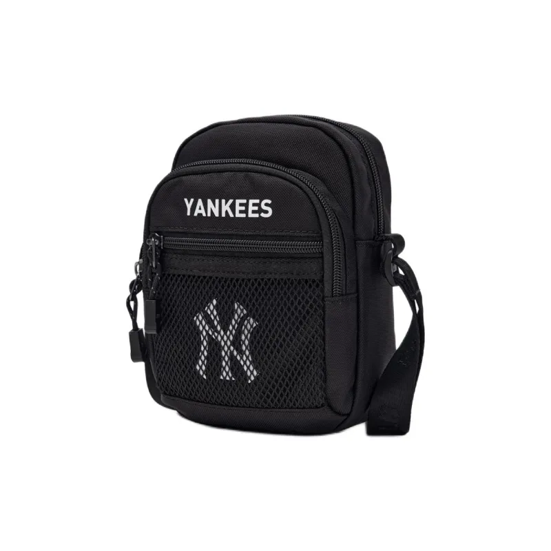 MLB Nylon Crossbody Bag, Shoulder Bag Mini Unisex Black-3