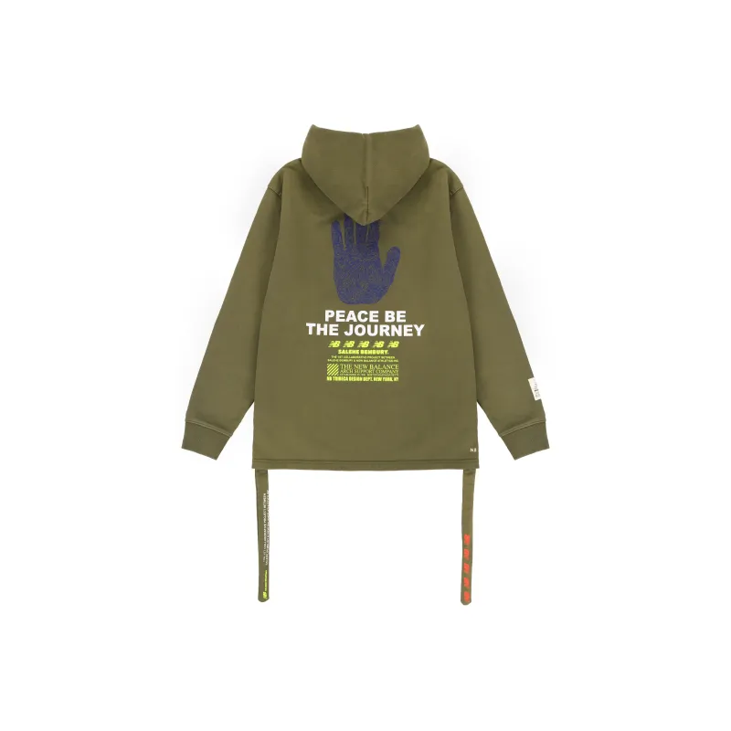 New Balance Salehe Bembury Sweatshirts Unisex Olive-0
