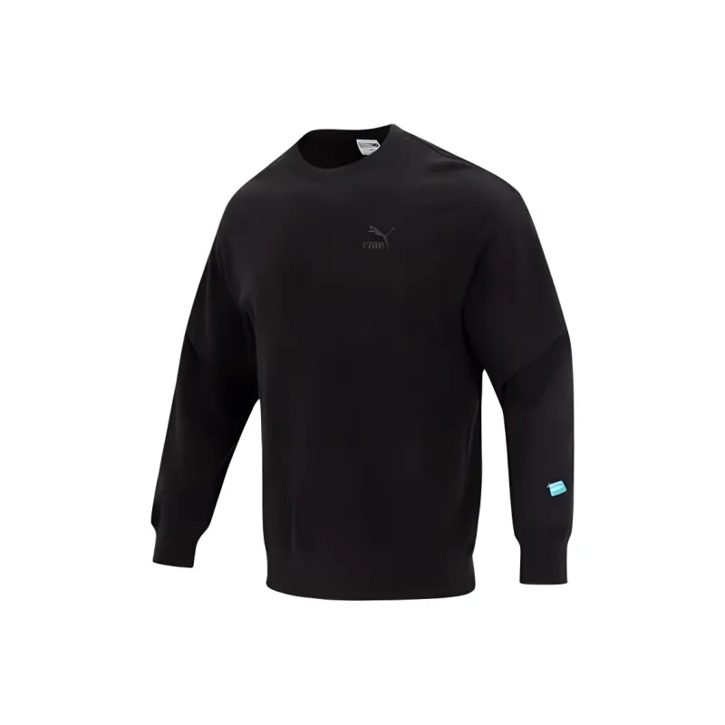 PUMA Sweatshirts Men Black-0
