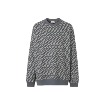 Burberry Sweatshirts Men Gray