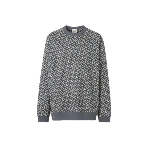 Burberry Sweatshirts Men Gray