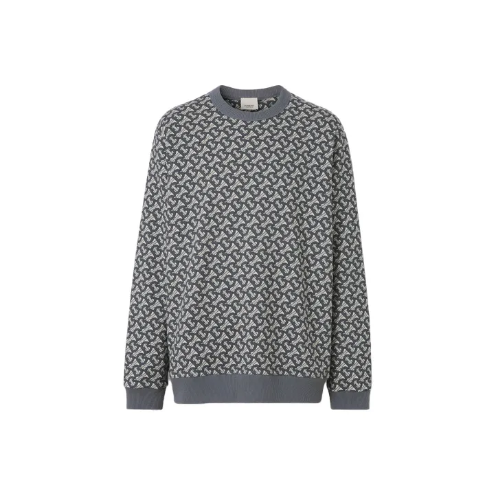 Burberry Sweatshirts Men Gray-0