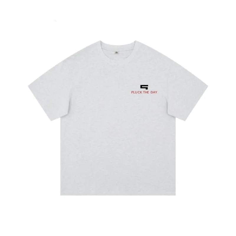 ZRZV T Shirt Unisex White Heather Gray-0