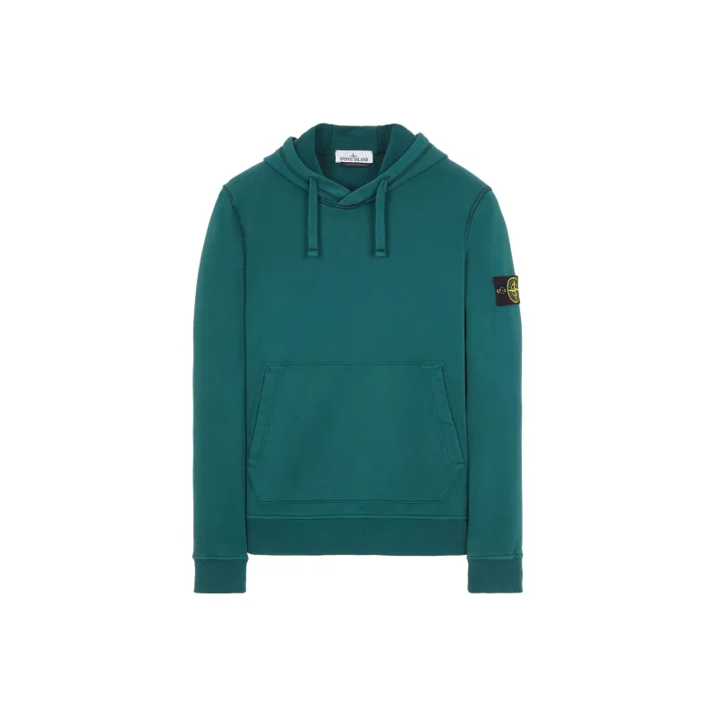 STONE ISLAND Sweatshirts Men Bottle Green-0