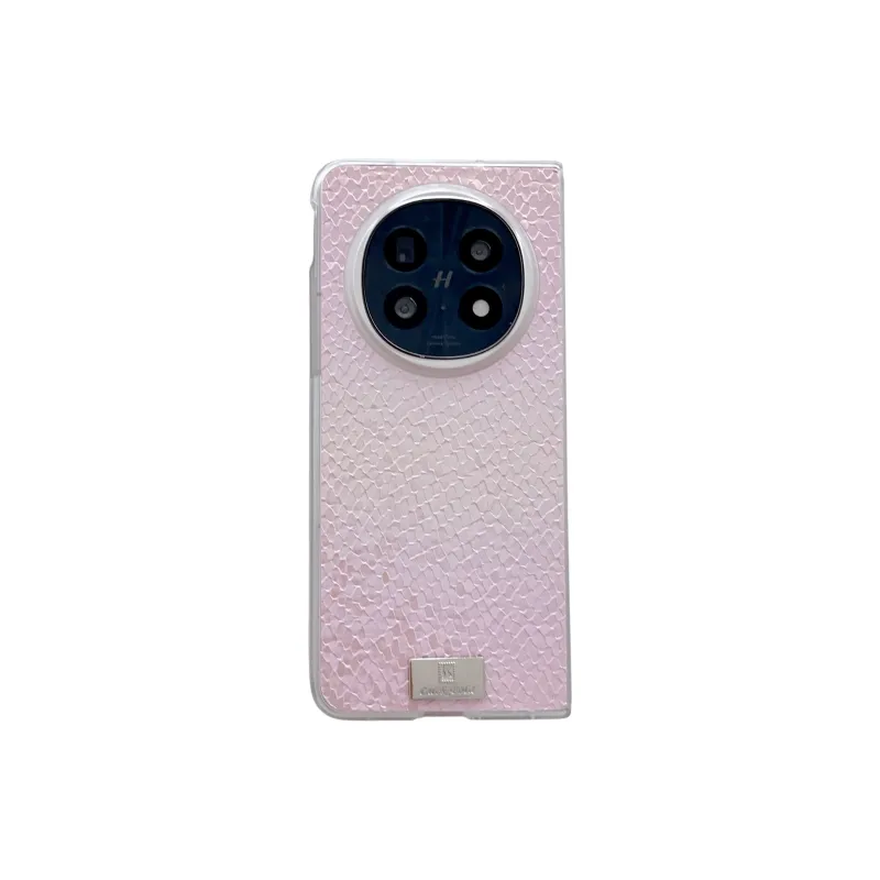 ZHUOJI PC Material Transparent Trim Dragon Pattern Fashion Phone Cases Compatibility OPPO Find N5 Phone Case-0