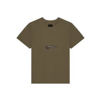 Givenchy Wings Print Crewneck T Shirt