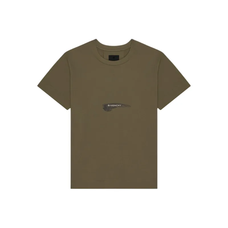 Givenchy Wings Print Crewneck T Shirt-0