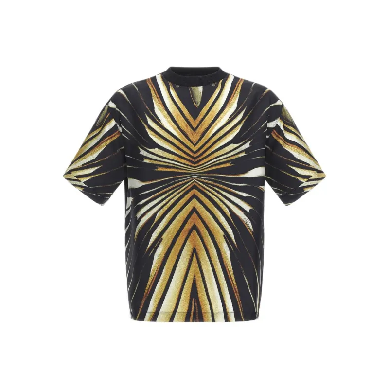 Roberto Cavalli Striped T shirt-0
