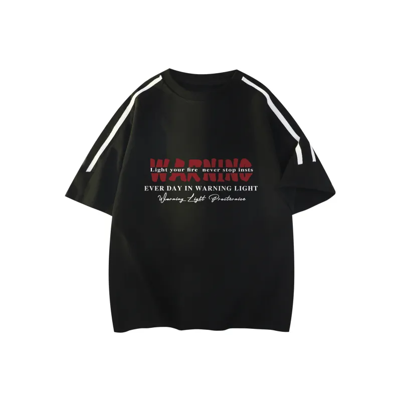 WARNING LIGHT T Shirts Unisex-2