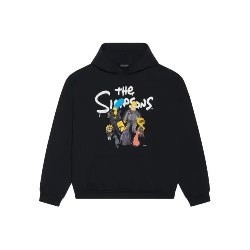 Balenciaga X The Simpsons Women'ss Wide Fit Hoodie