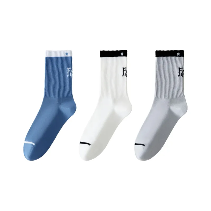MIIOW Knee High Socks Unisex 3 Pack-9
