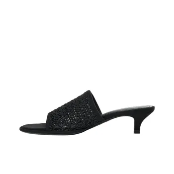 ZARA Slide Slippers Women's Black