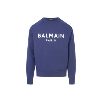 BALMAIN Sweatshirts Men Blue