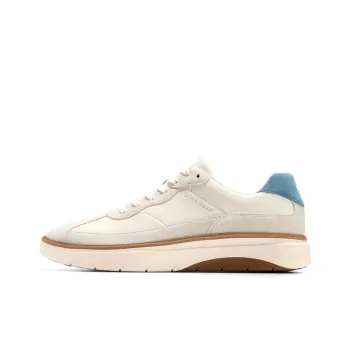 COLE HAAN Slip Resistant Shock Absorbers With Abrasion Resistant Properties Low Top Skateboard Shoes Men's Beige