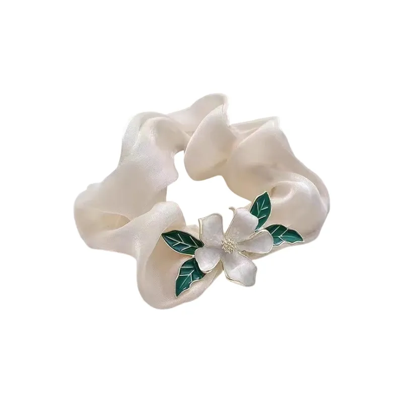 DAISY BEAUTY Silk Chiffon Hair Tie Women's-5