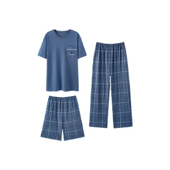 GOSO Pajama Set Men's Royal Blue