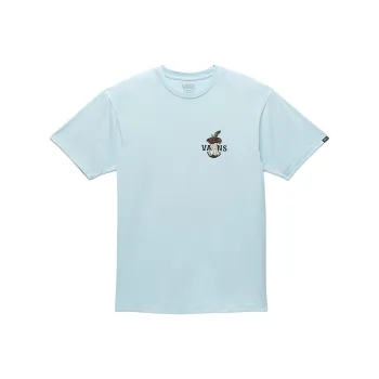 Vans Hard Core T-Shirts Unisex Light Blue