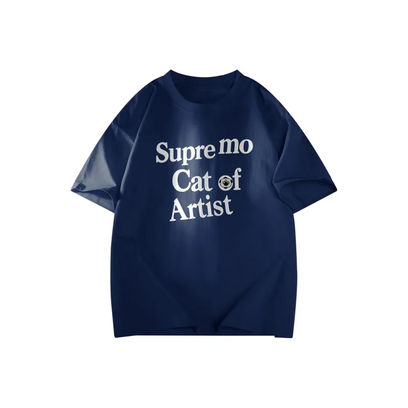 Supremo Cat T Shirts Unisex-6