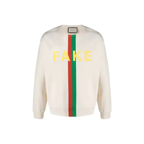 GUCCI Sweatshirts Men White