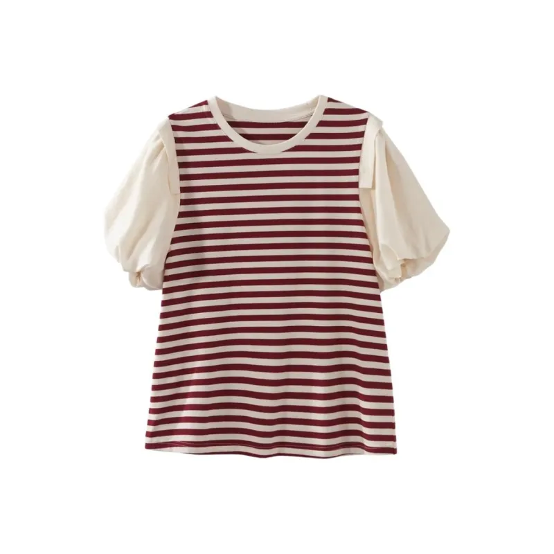 The Temptation Of The Muse Lantern Sleeve T Shirt Women's-1
