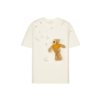 NOISY TEDDY T Shirt Unisex White