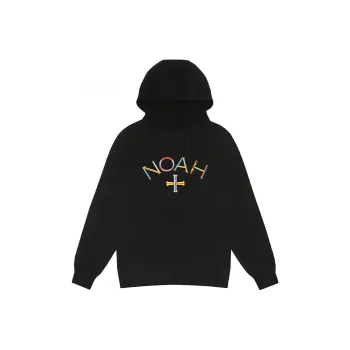 NOAH Embroidered Core Logo Summer Hoodie