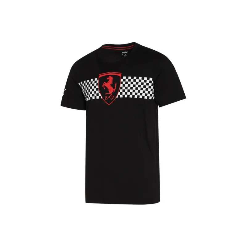 PUMA Ferrari Racing Series T-Shirt Men's Black-0