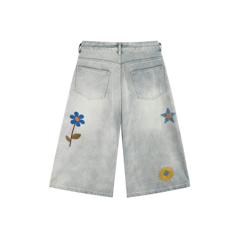 LEMANISM Denim Shorts Women's-7