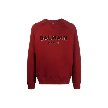 BALMAIN Sweatshirts Men Red