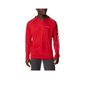 Columbia Fork Stream Sweatshirts Men Red