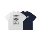 2 Pack (White+Navy Blue)
