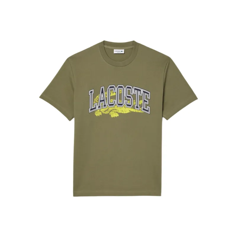 LACOSTE Jersey Cotton T shirt-0