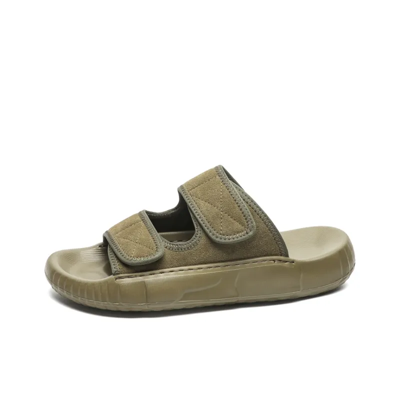 Roubini Slip Resistant Odor Resistant Abrasion Resistant Slide Slippers Men's-1