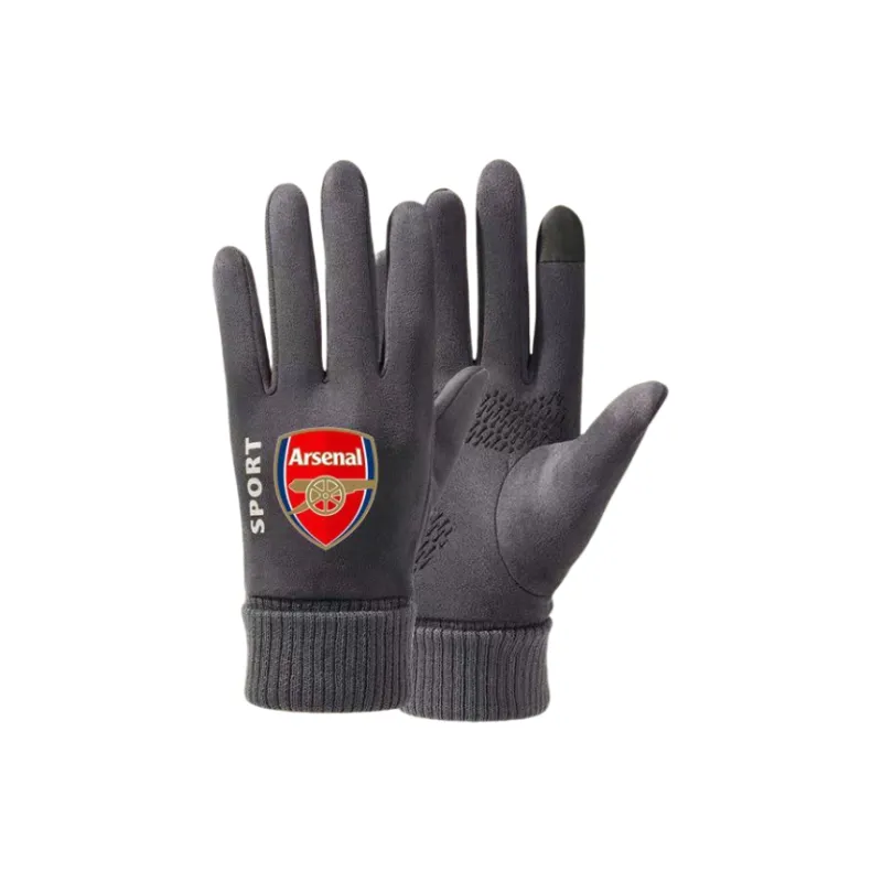 LEMONKID Fleece Knit Gloves Unisex-17