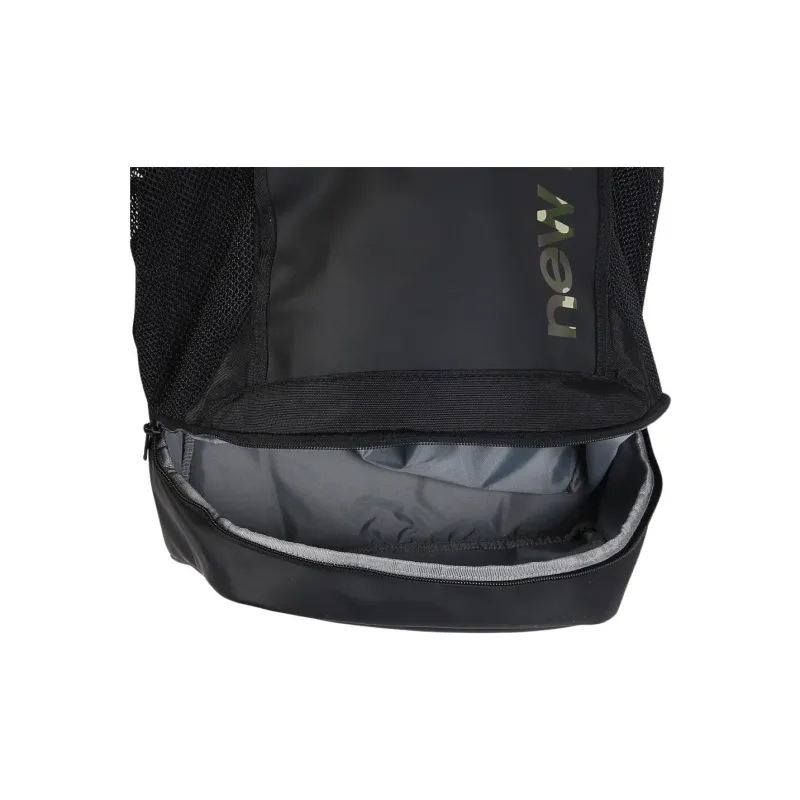 New Balance Polyester Backpack Unisex Black-7