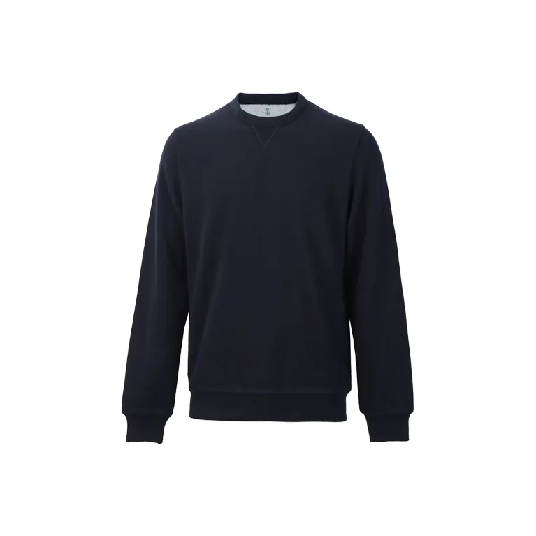 Brunello Cucinelli Sweatshirts Men Dark Blue-0