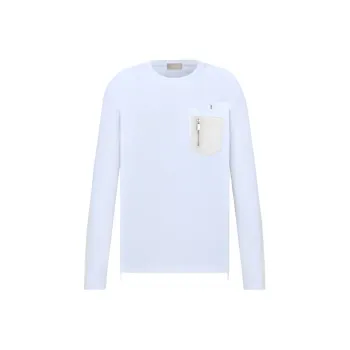 Sacai X DIOR Quarterly New Products Sweatshirts Men White