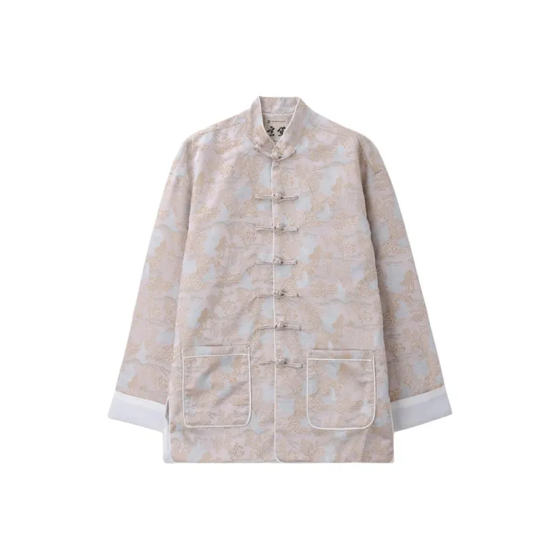 XUANSHENG Jackets Coats Men's Pavilions And Towers-0
