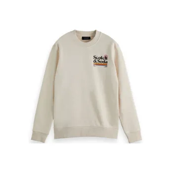 Scotch&Soda Crew Neck Sweatshirt Men's