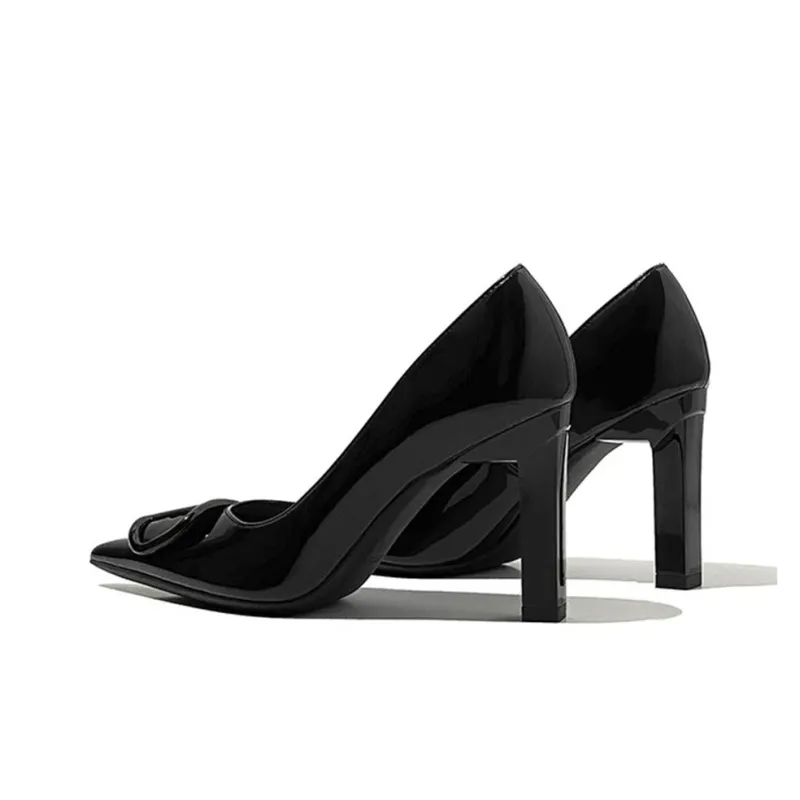 NTOZE Chunky Heel High Heels Women's-8