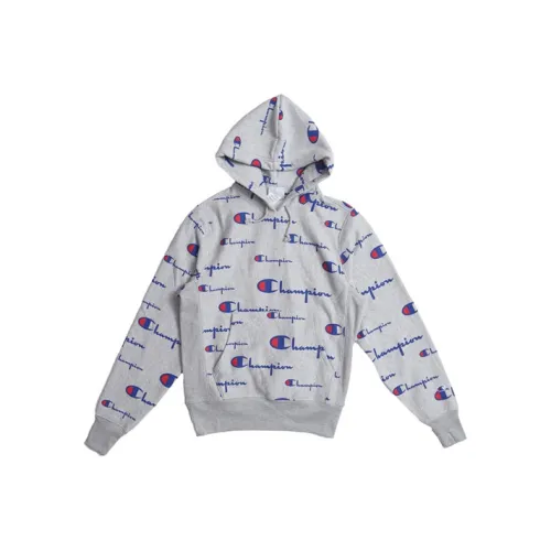 Champion Sweatshirt US Version Unisex Gray