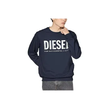 DIESEL Sweatshirts Men Navy Blue